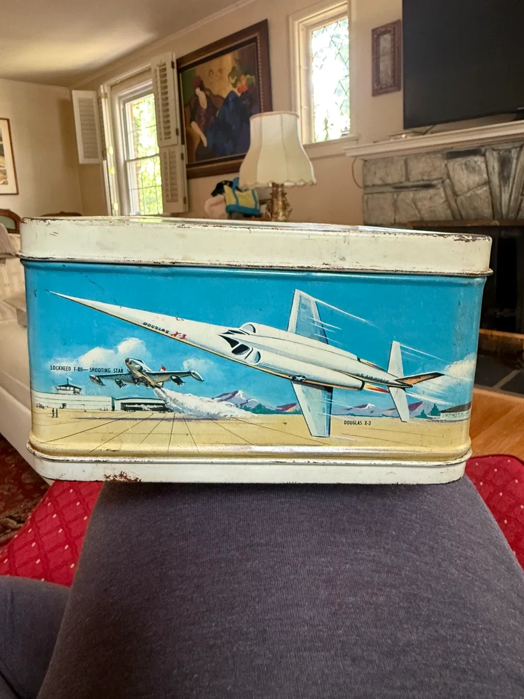 Vintage 1967 Aladdin Jet Patrol Lunchbox image indicator(3)