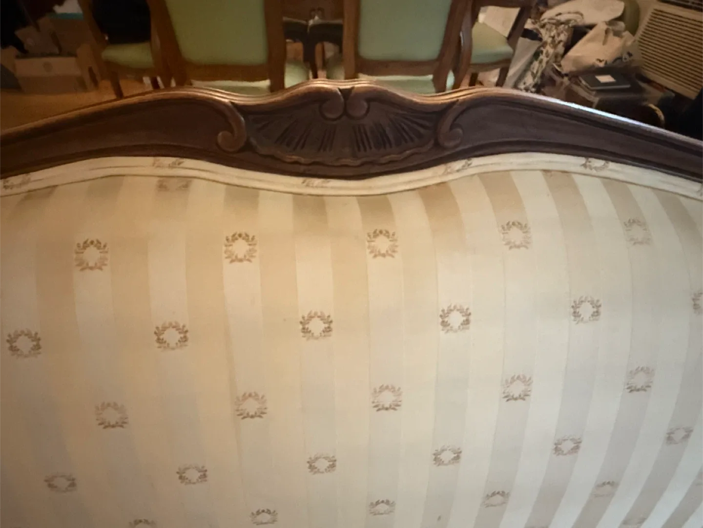 Antique Sofa (possible Ethan Allen provincial collection) image indicator(5)