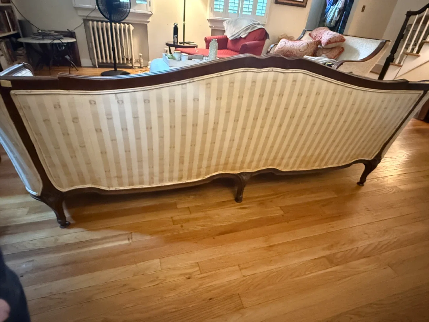 Antique Sofa (possible Ethan Allen provincial collection) image indicator(3)