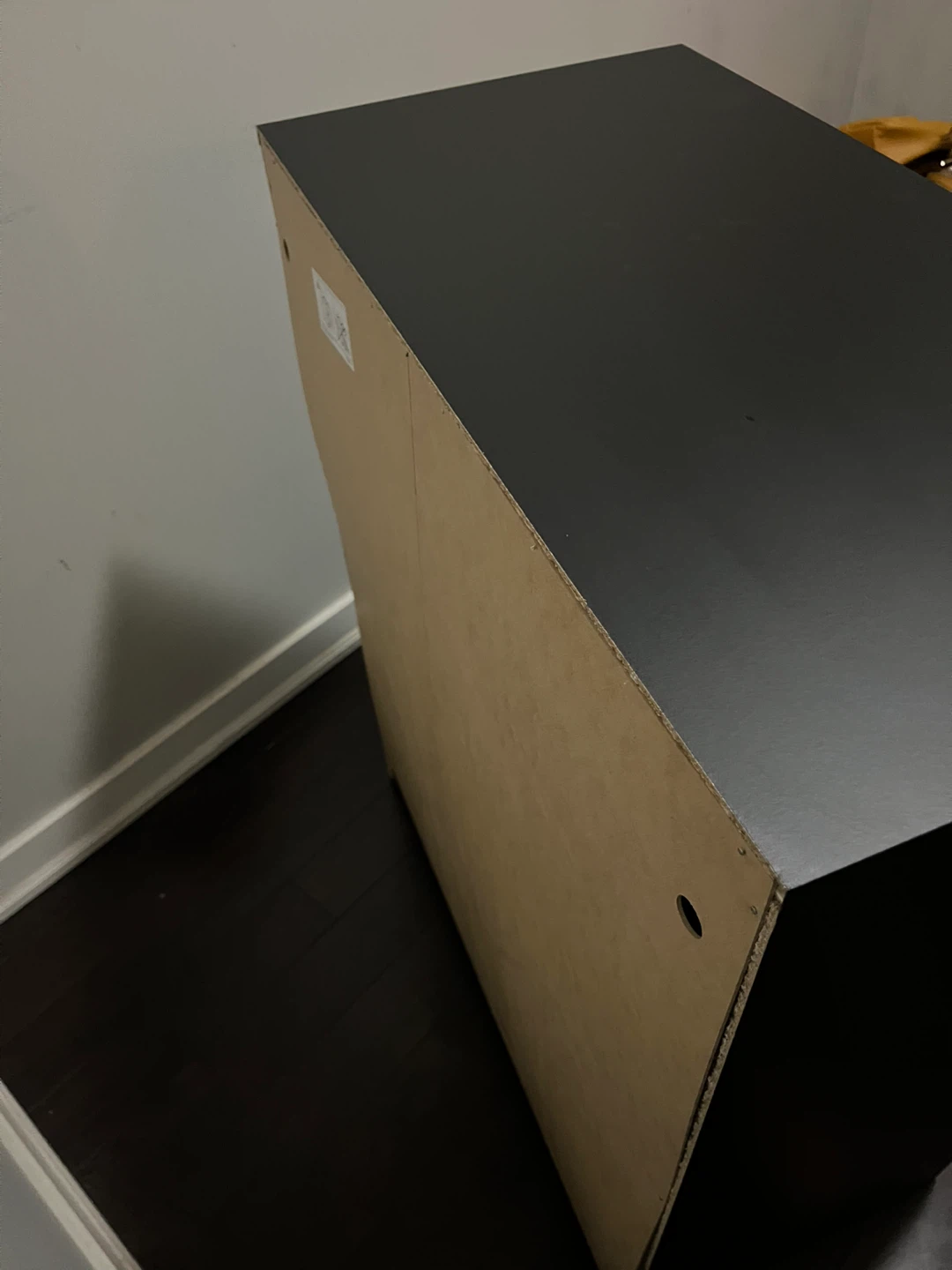 IKEA BRIMNES Cabinet with Doors – Black (78x95 cm) - photo 3