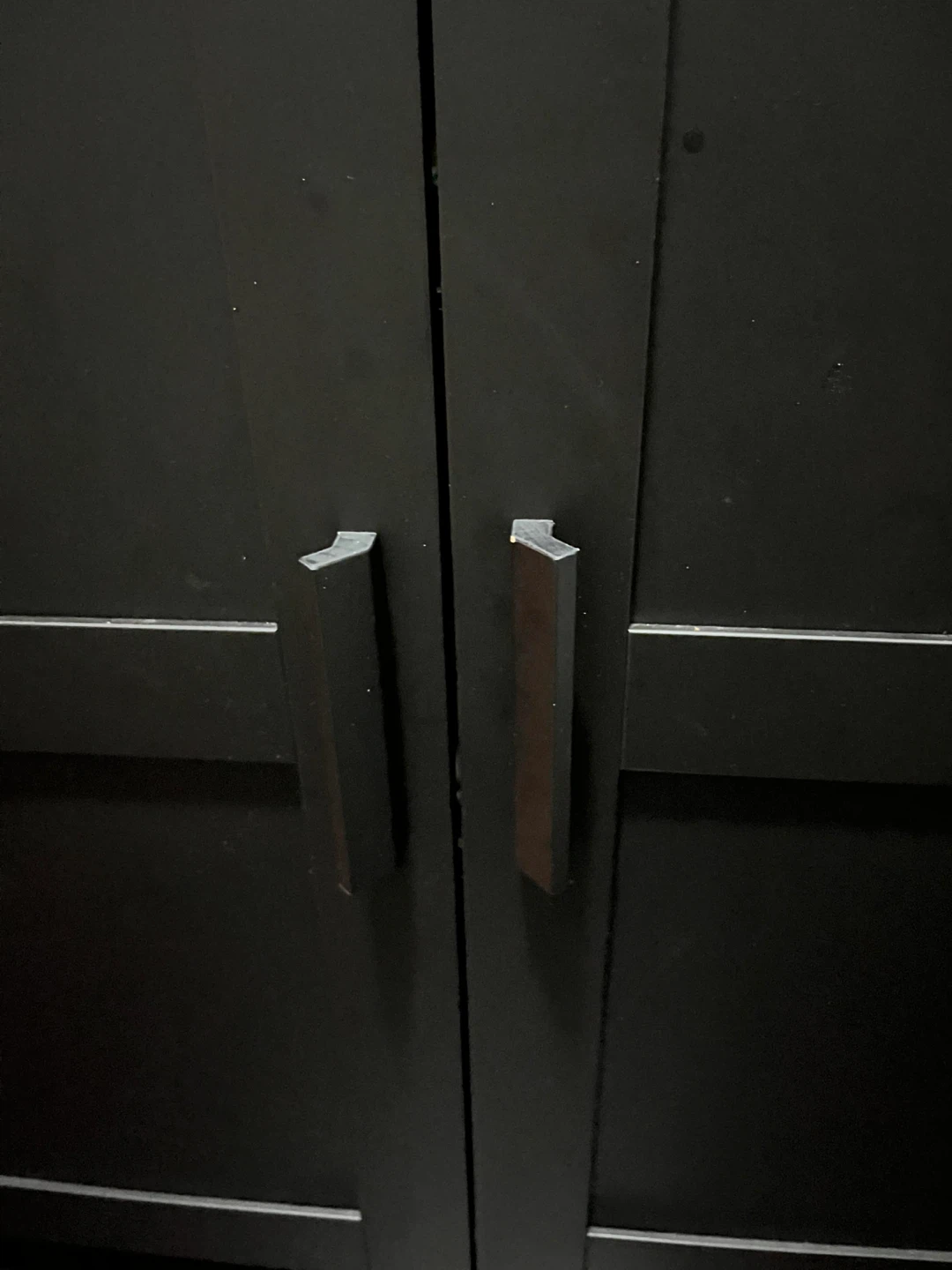 IKEA BRIMNES Cabinet with Doors – Black (78x95 cm) - photo 4