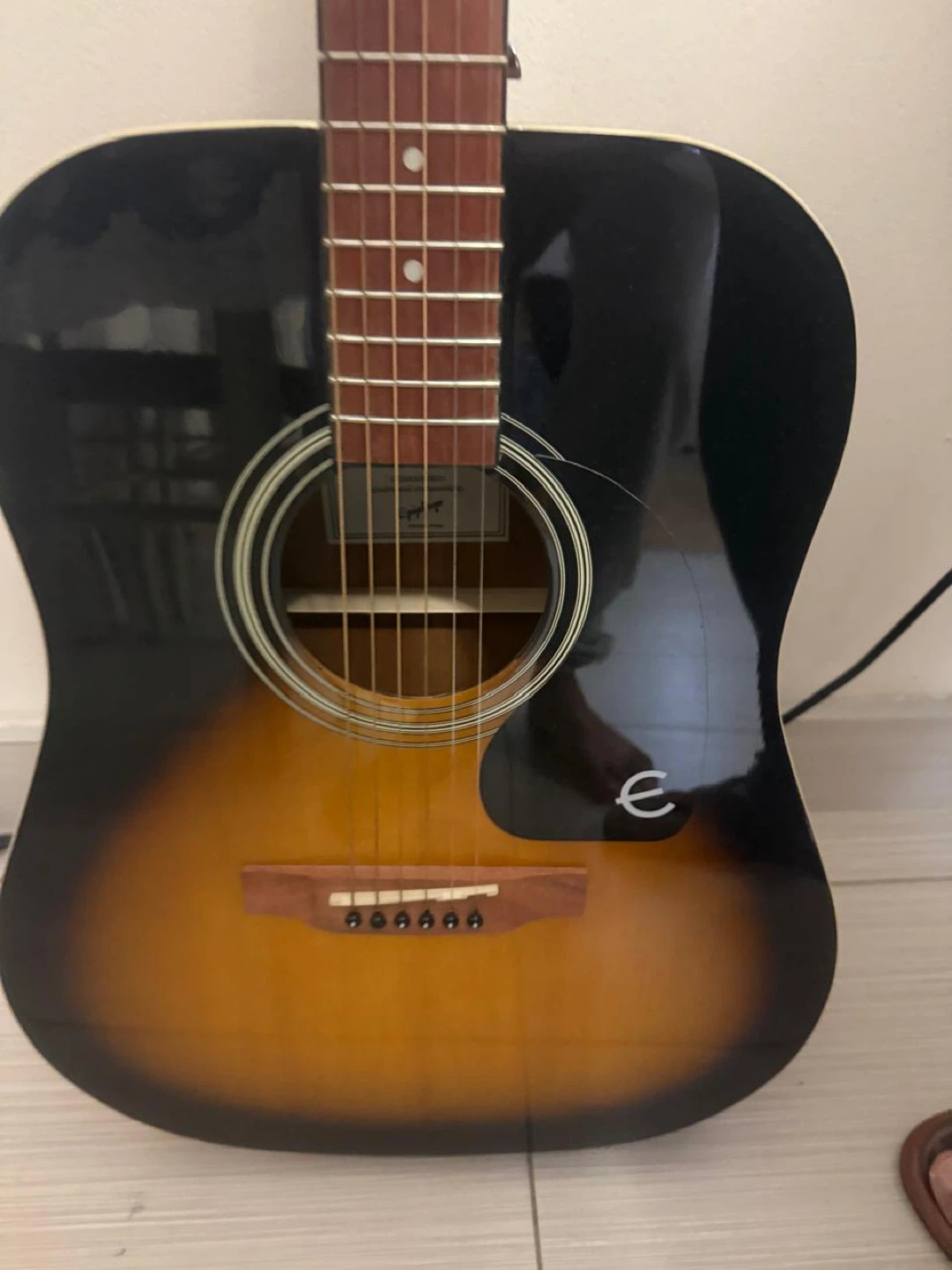 Epiphone Acoustic Guitar - FT-100 VS - photo 2