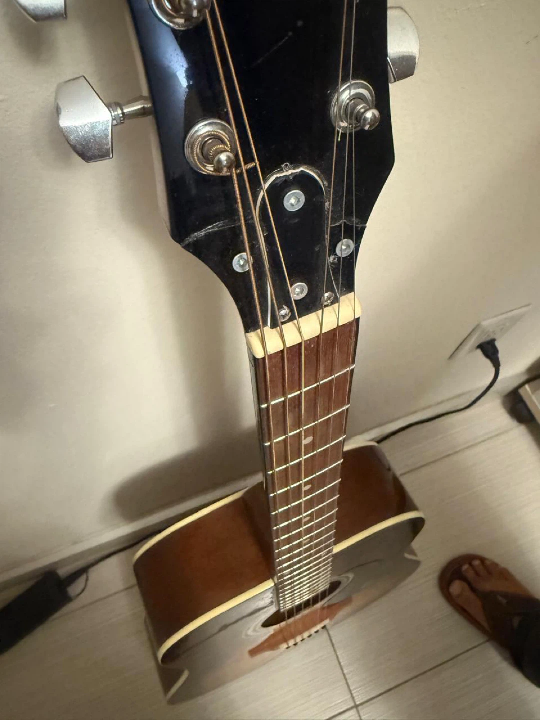 Epiphone Acoustic Guitar - FT-100 VS - photo 3