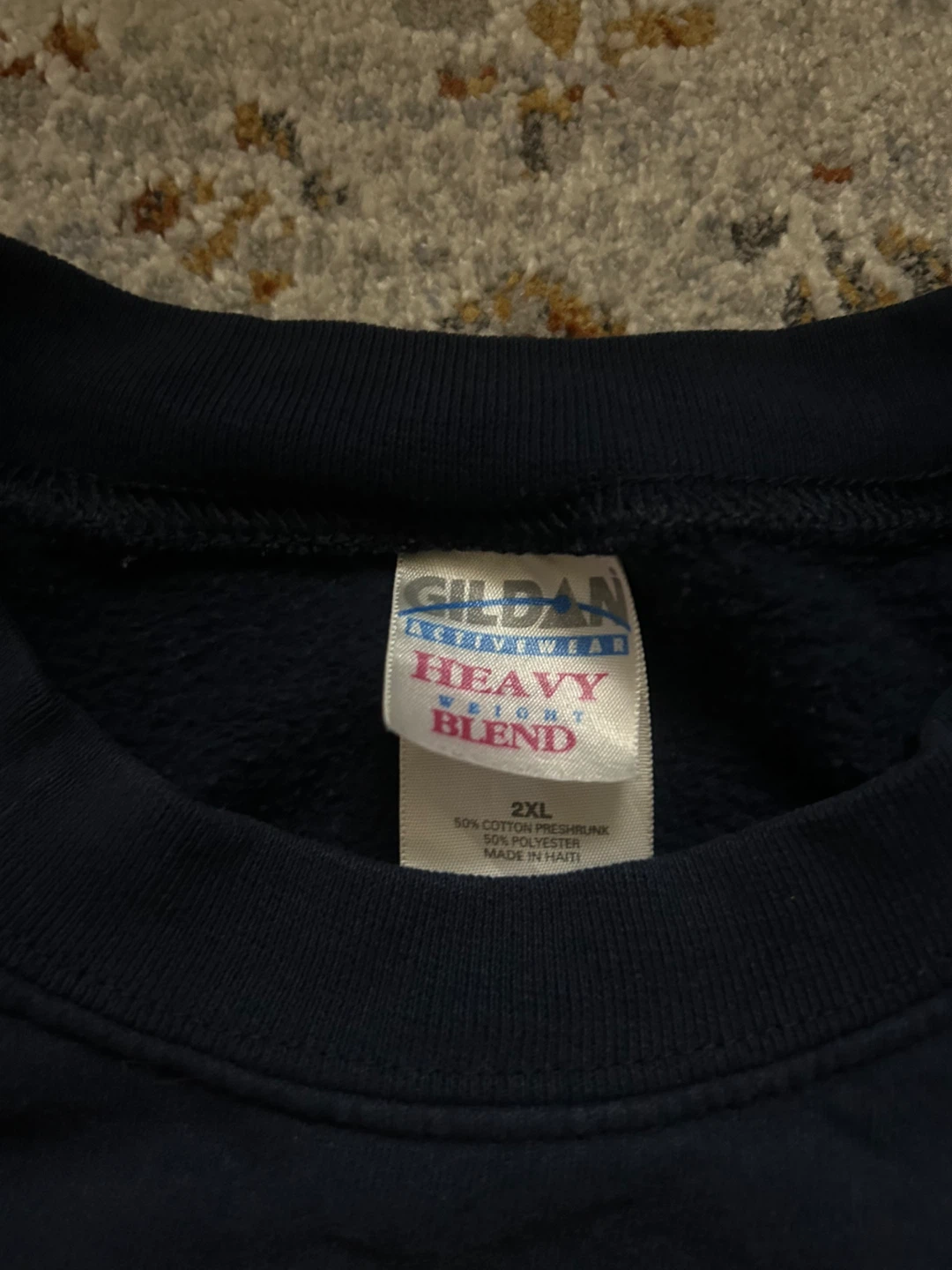 Gildan Navy Blue Sweatshirt - Size 2XL - photo 2