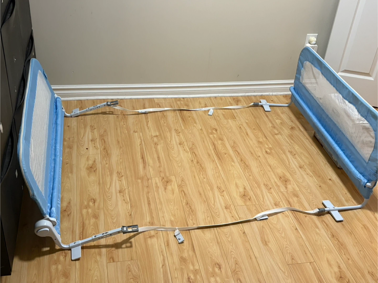 Light Blue Baby Bed Rail - photo 2