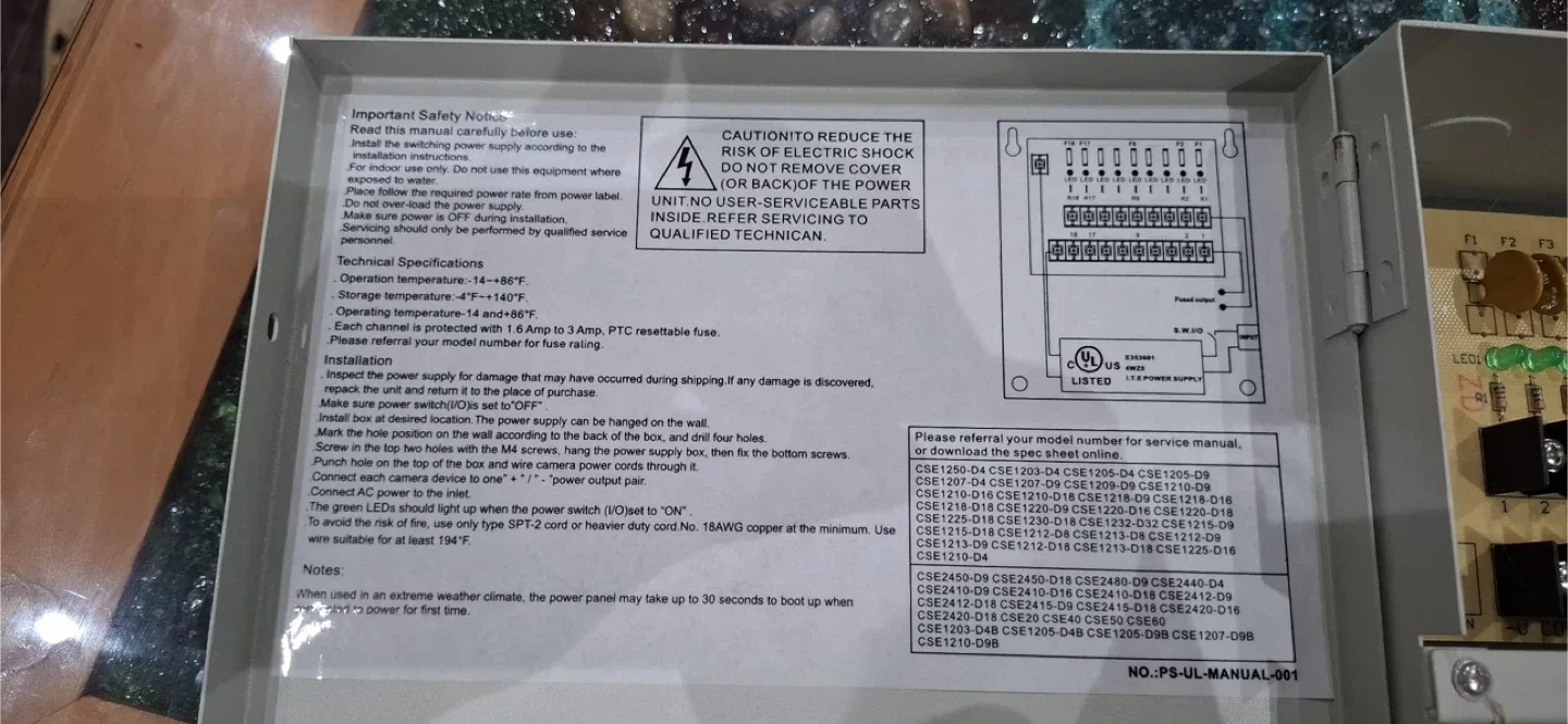Security Camera System with DVR (6 Cameras) image indicator(9)