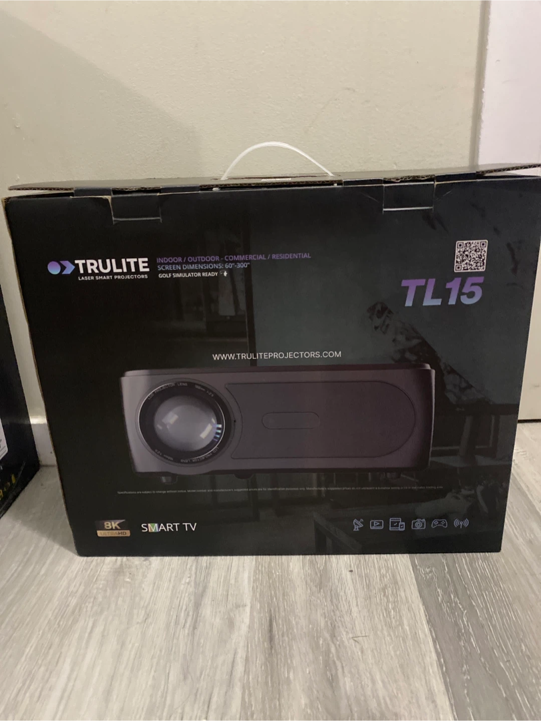 Trulite TL15 Laser Smart Projector w/ Screen & Sedon Hi-Fi - photo 2