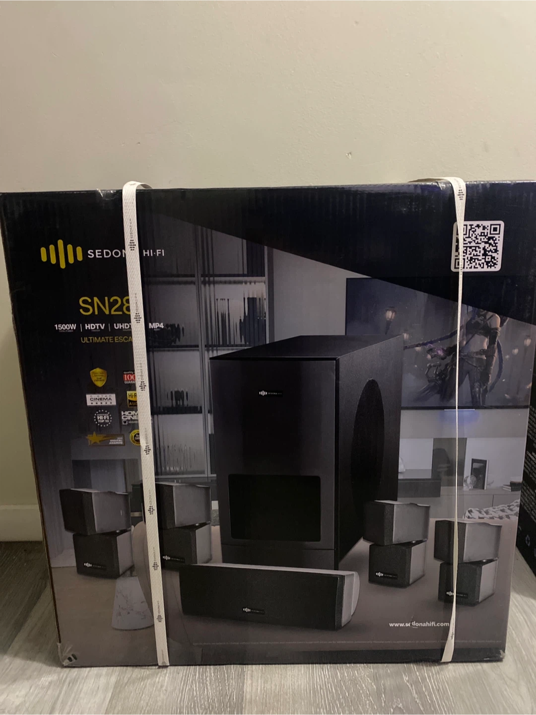 Trulite TL15 Laser Smart Projector w/ Screen & Sedon Hi-Fi - photo 3