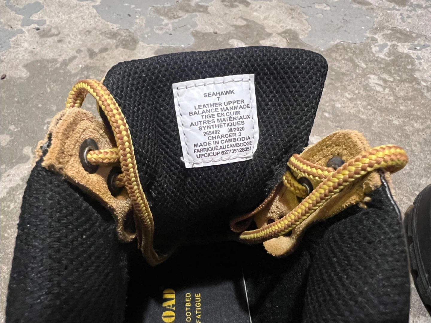 Workload Seahawk Leather Work Boots Ladies - photo 4