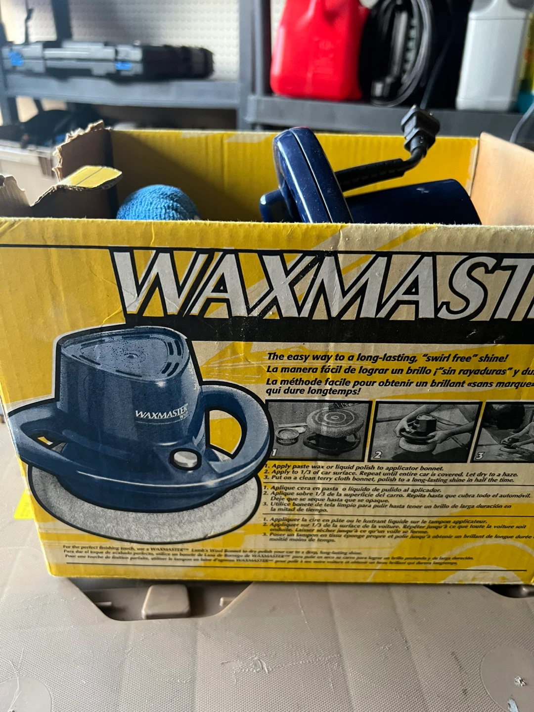 Waxmaster Car Polisher with Box