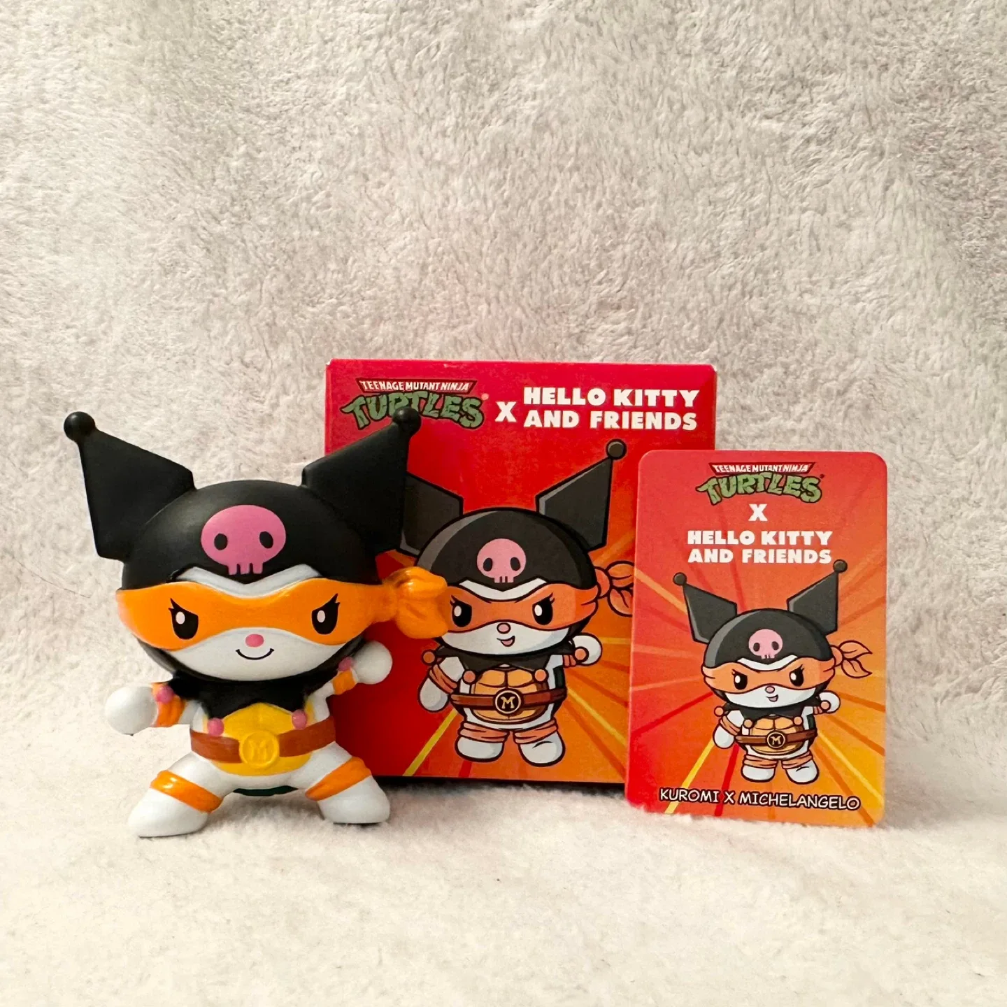 Hello Kitty x TMN Happy Meal McDonald’s Kuromi Michelangelo thumbnail