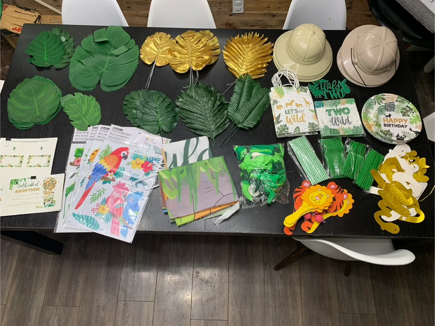 Two Wild Birthday Party Decor