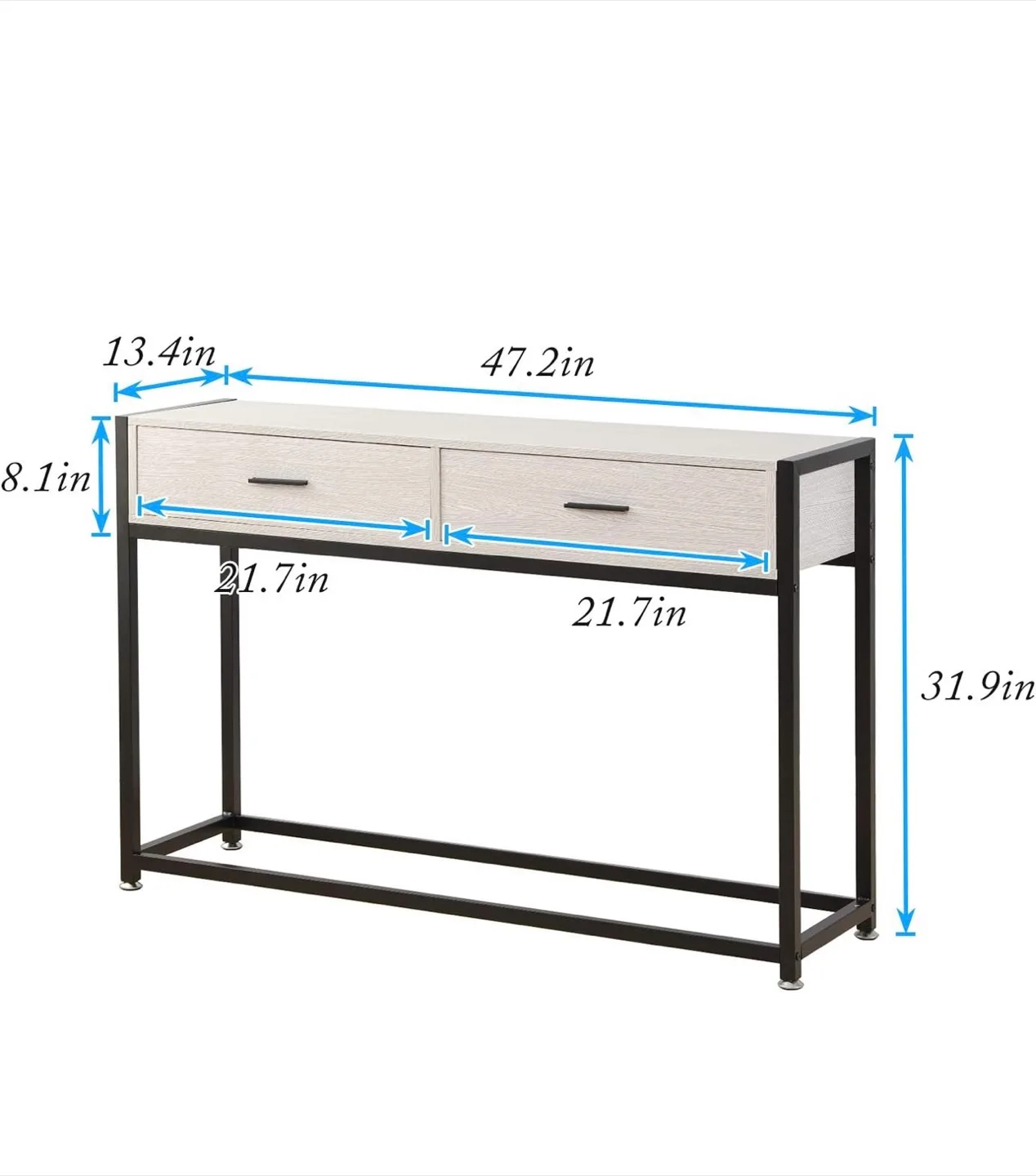 Console Table with Drawers image indicator(4)