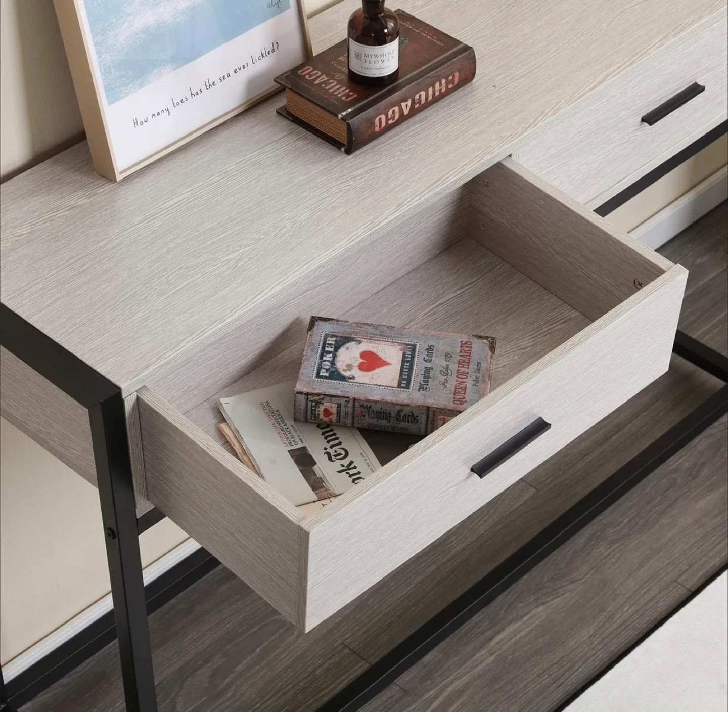 Console Table with Drawers image indicator(3)