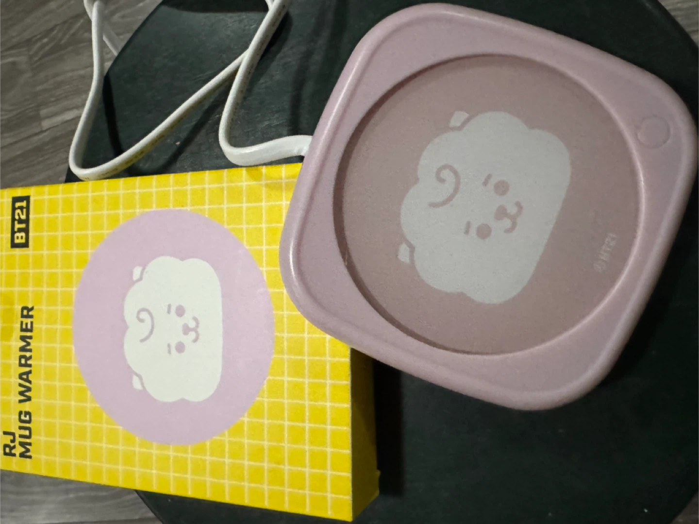 BT21 RJ Mug Warmer - Like New! - photo 2