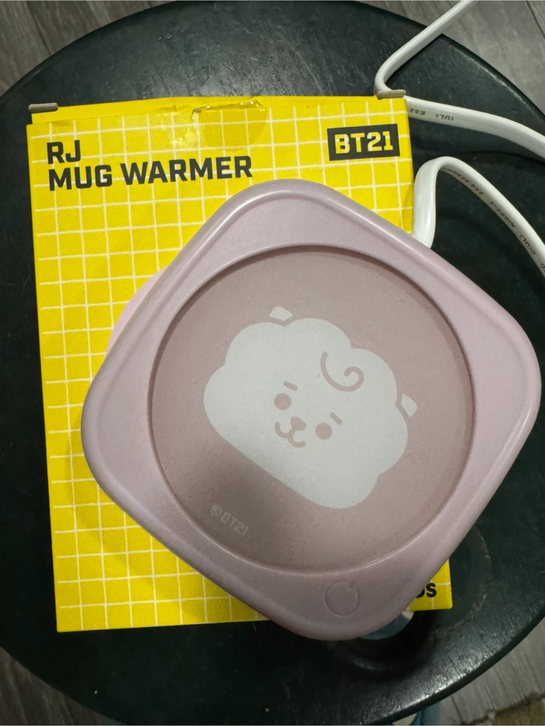 BT21 RJ Mug Warmer - Like New!