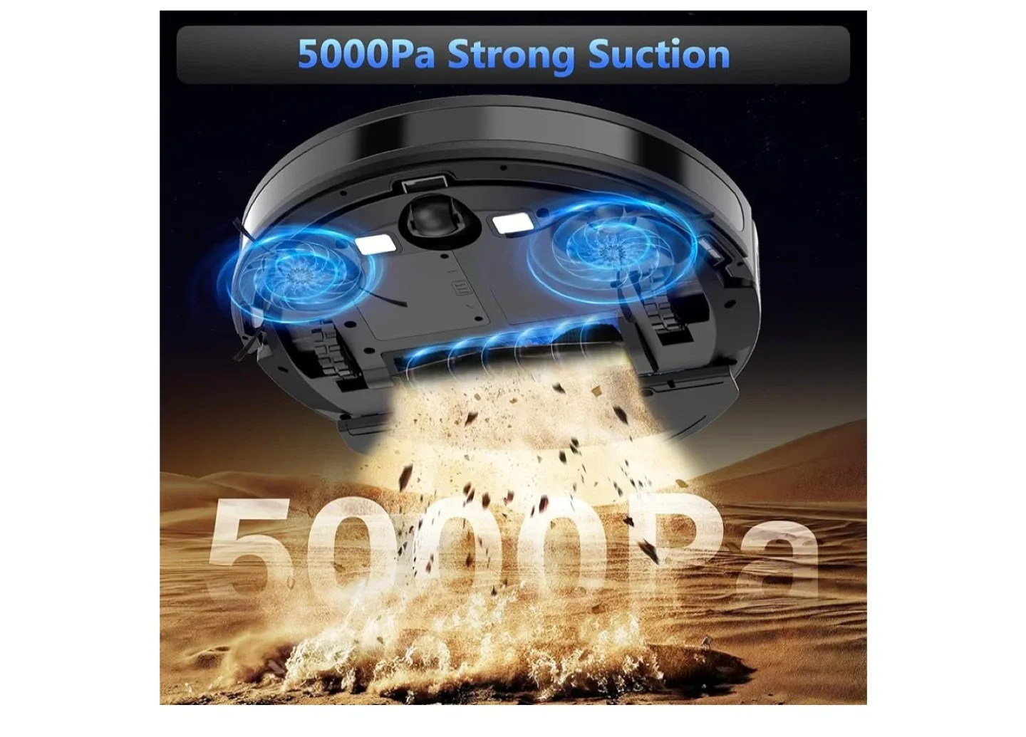 Tikom Robot Vacuum Cleaner image indicator(2)