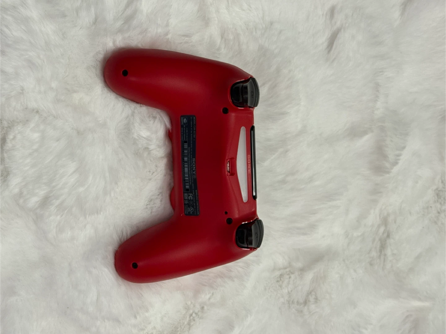 Red PS4 Dual-Shock Controller - photo 3
