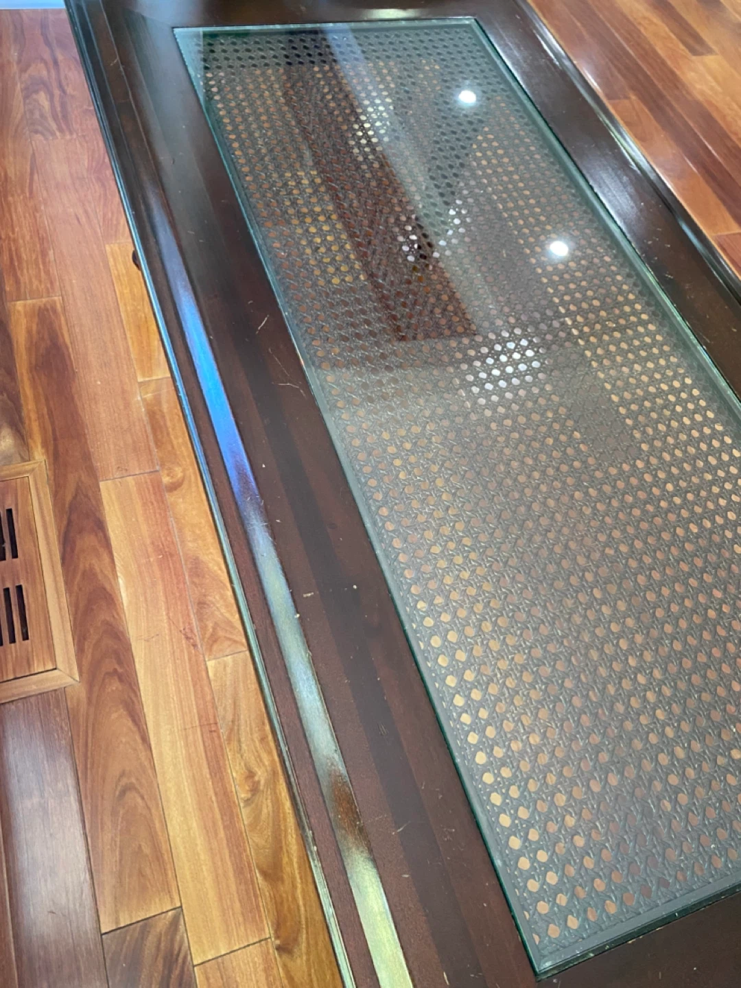 Bombay Glass Top Coffee Table - photo 3