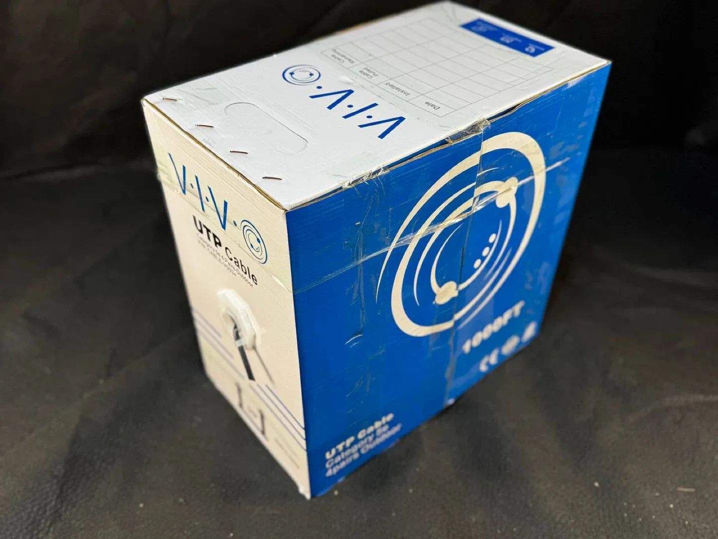 VIVO Bulk Cat5e Ethernet Cable – 1000ft (305m), 24 AWG, CCA thumbnail