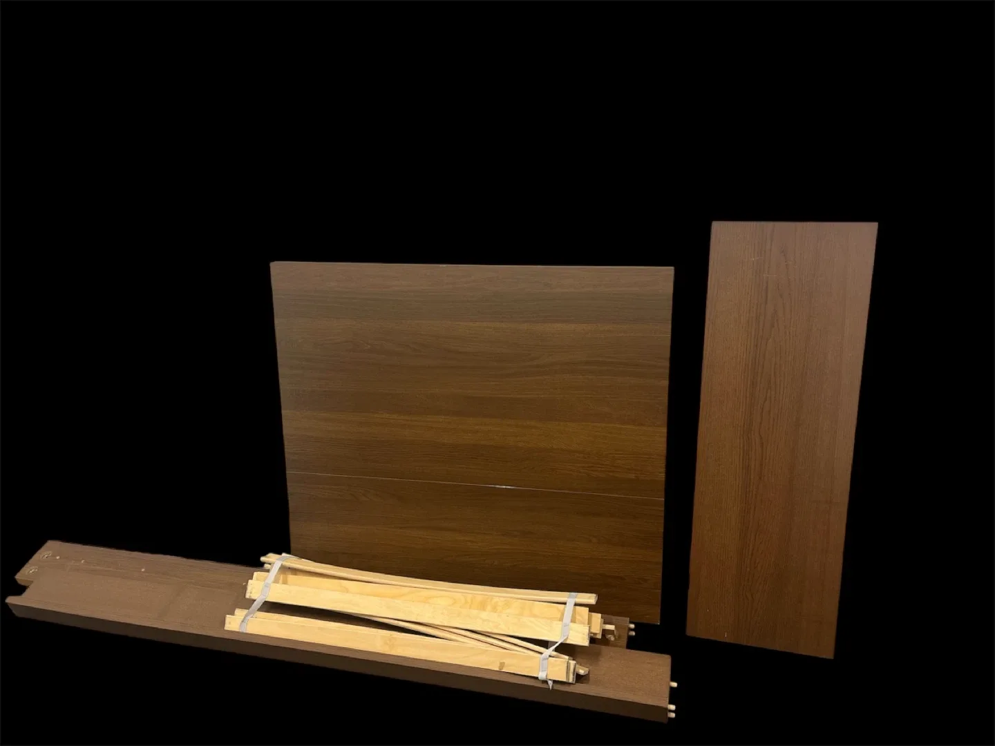 New IKEA Malm  single Bed  with Mattress Frame - Brown image indicator(4)