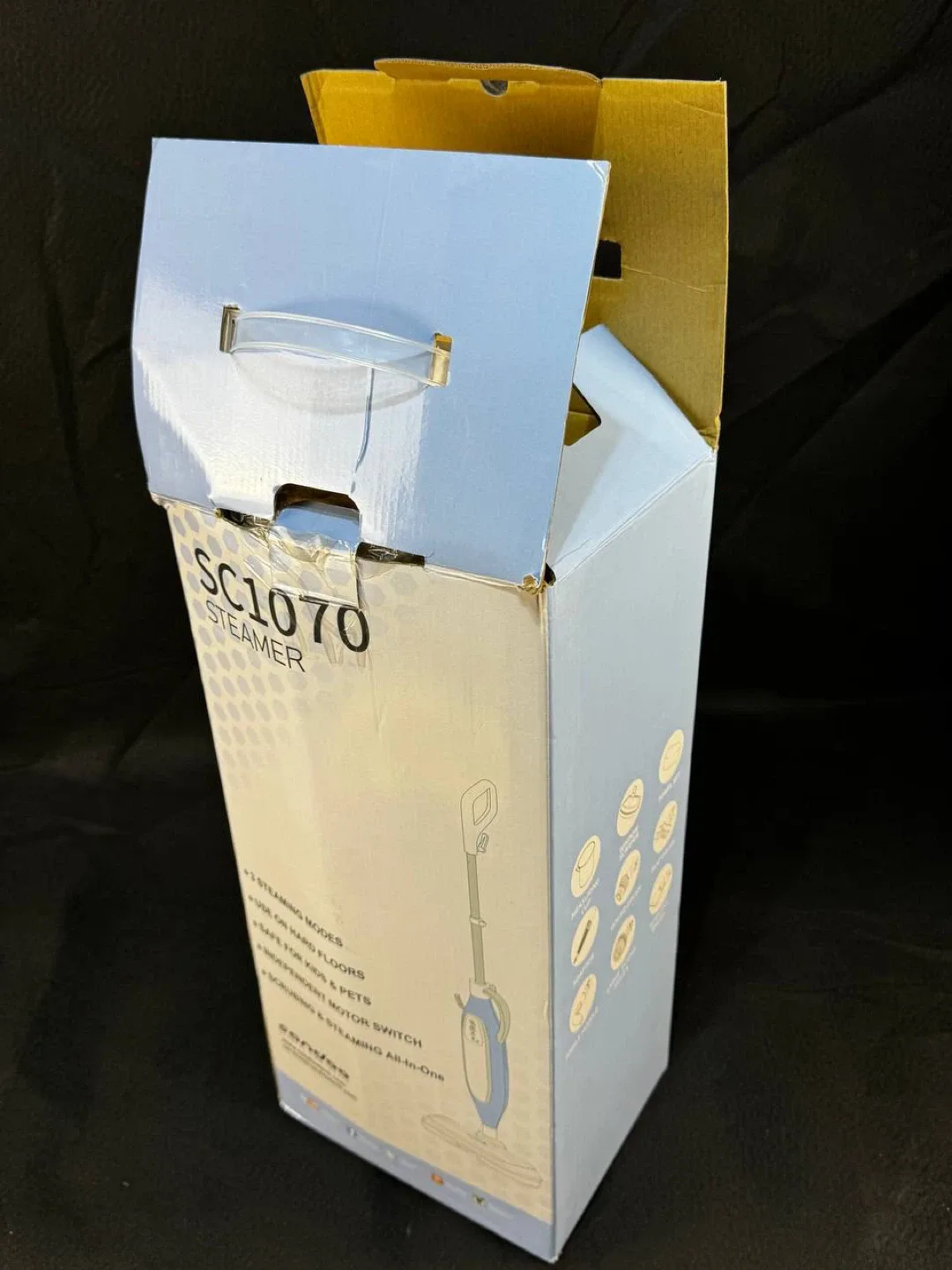 Sanddo Steam Spin Mop & Multipurpose Handheld Steam Cleaner image indicator(5)