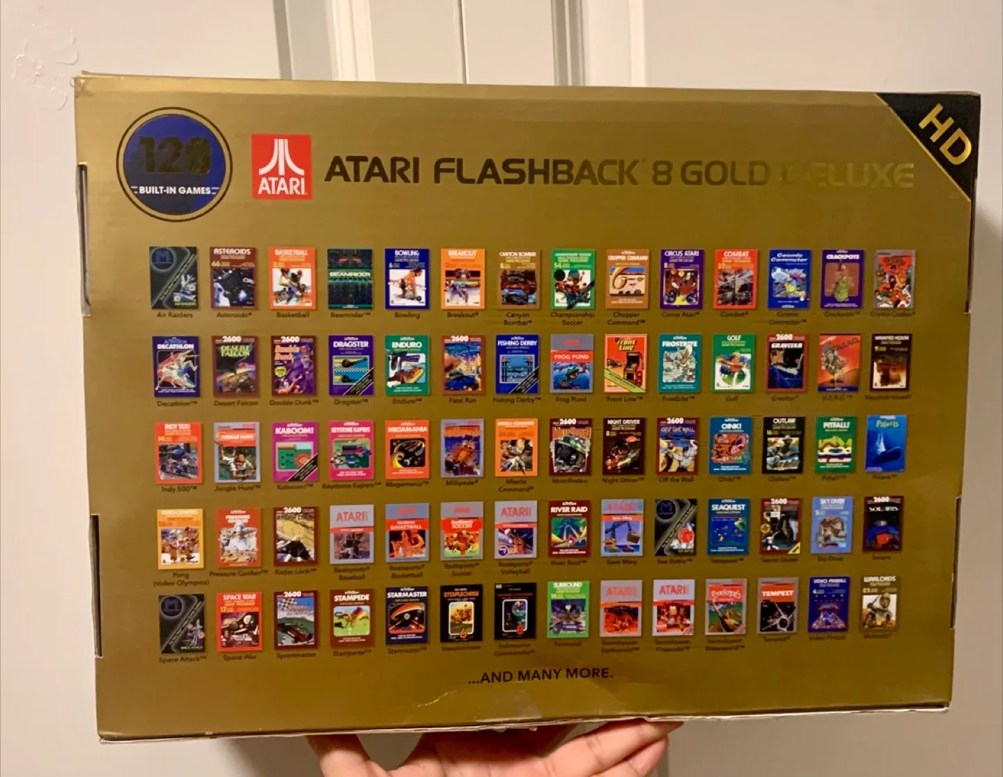 Atari Flashback 8 Gold Deluxe HD - 120 Games image indicator(2)