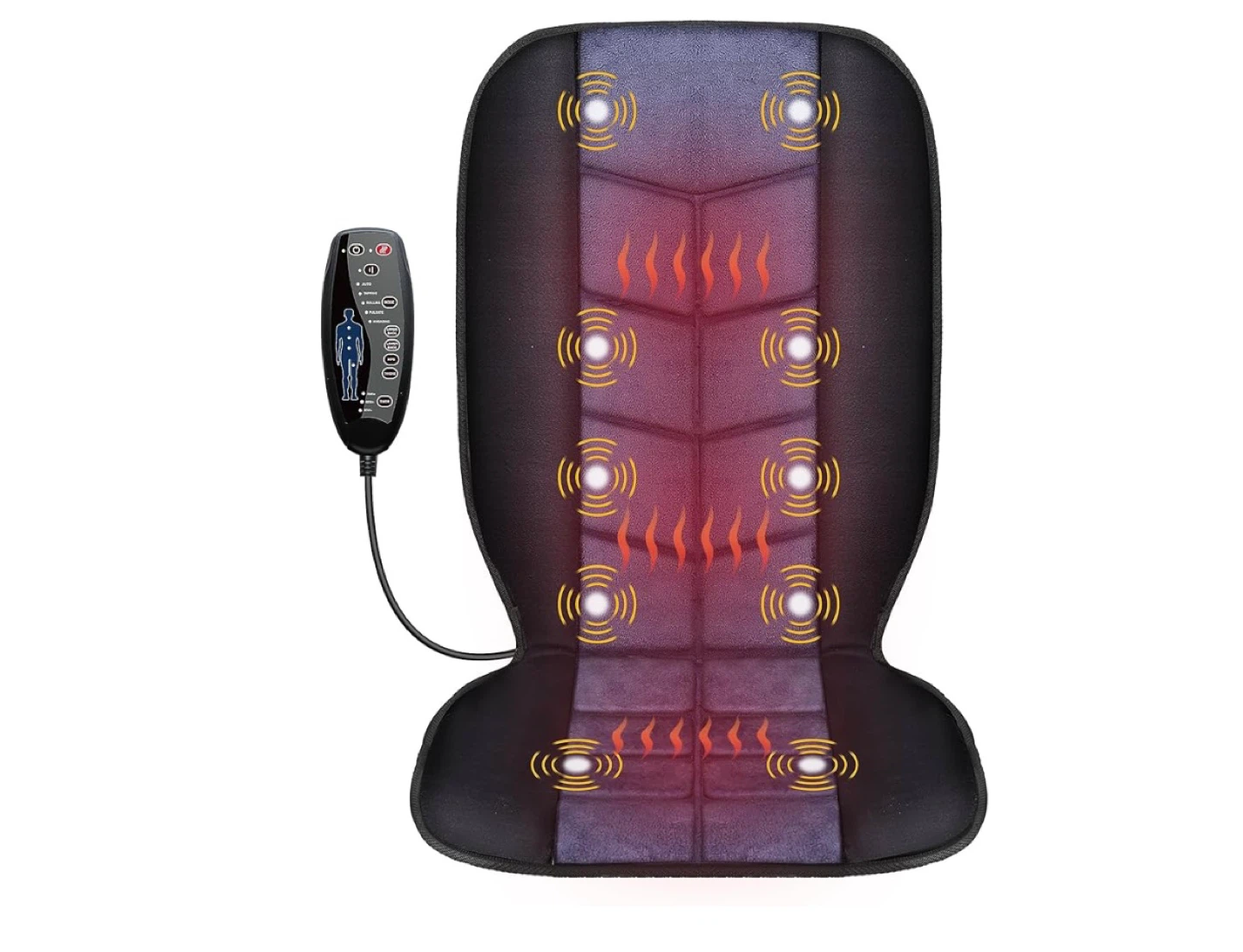 Vibration Massage Seat Pad with Heat