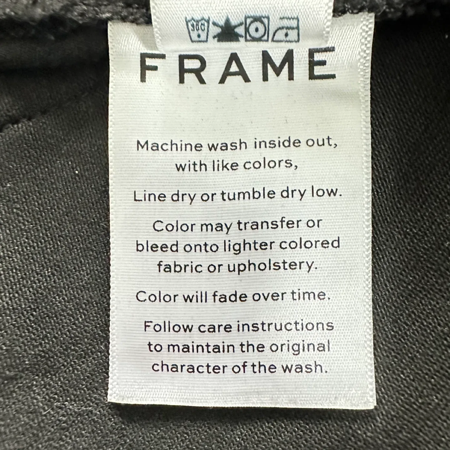 FRAME Denim Black Jagger True Skinny Jeans, Size 31 image indicator(9)