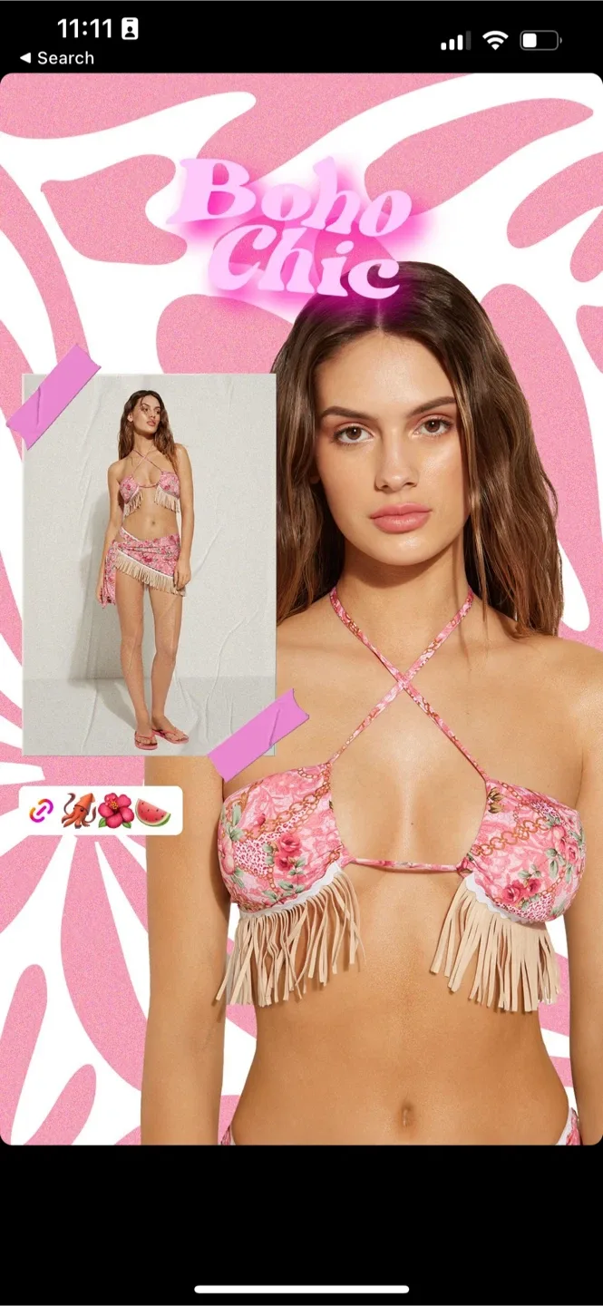 New Boho Italian bikini Tezenis image indicator(6)
