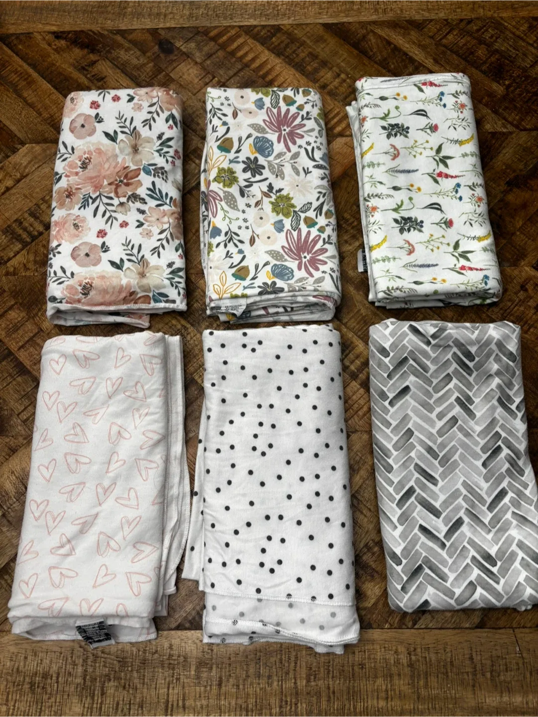 Copper Pearl Baby Swaddle Blankets (6)