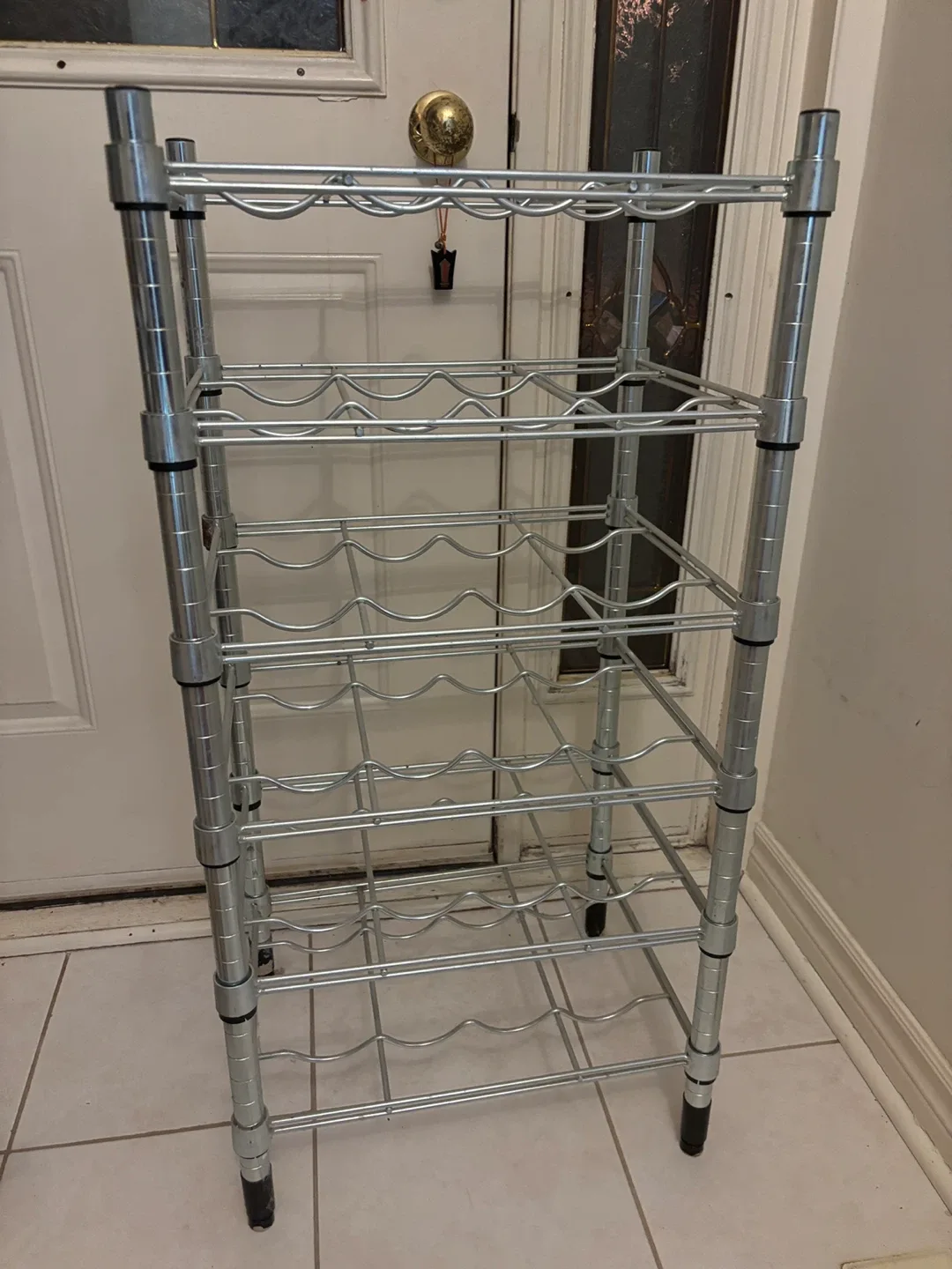 Metal Wine Rack - 24 Bottles 🥕 thumbnail