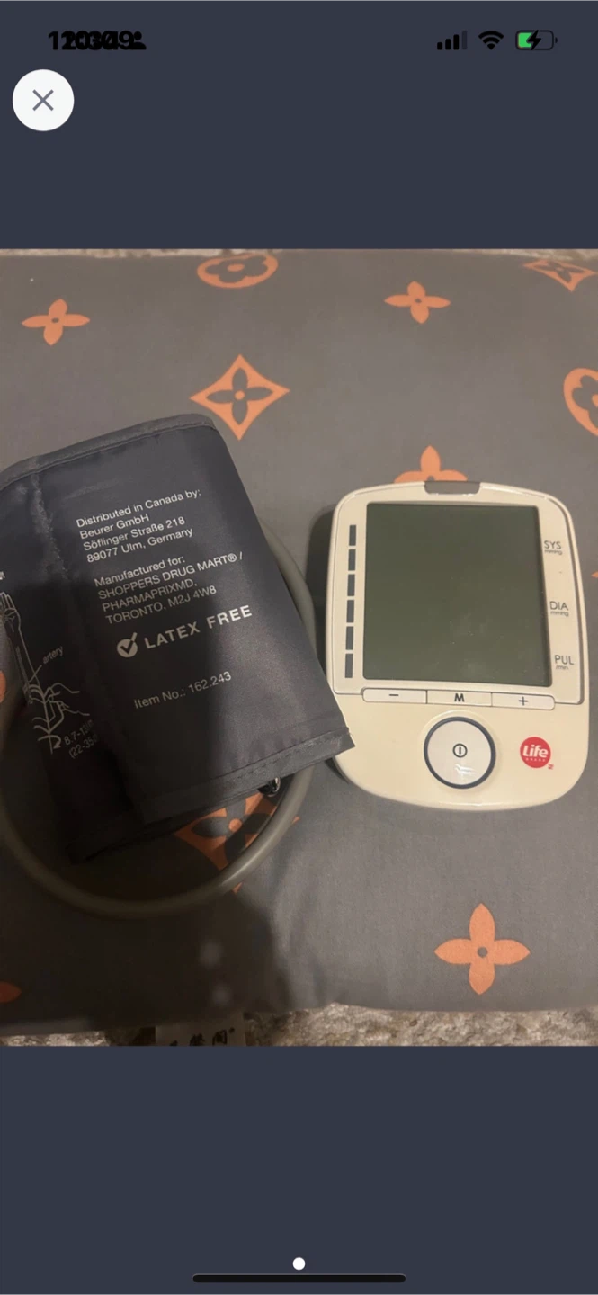Life Brand Blood Pressure Monitor ( make an offer)