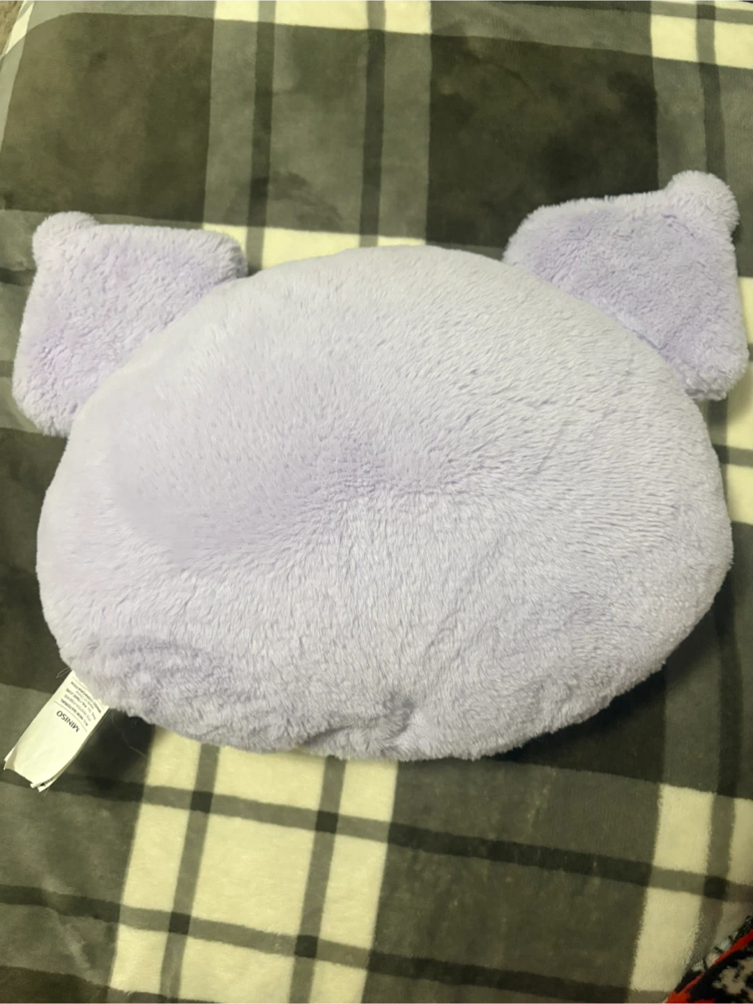 Kuromi Plush Purple Pillow - photo 2