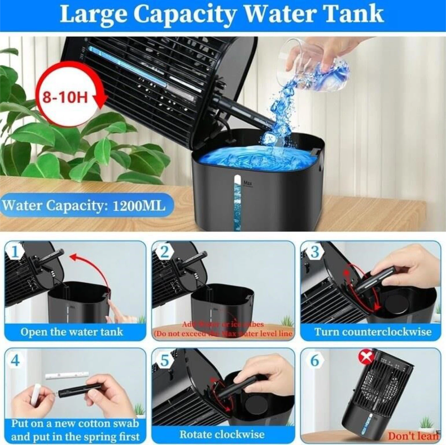 4-IN-1 Portable Air Cooler - photo 3