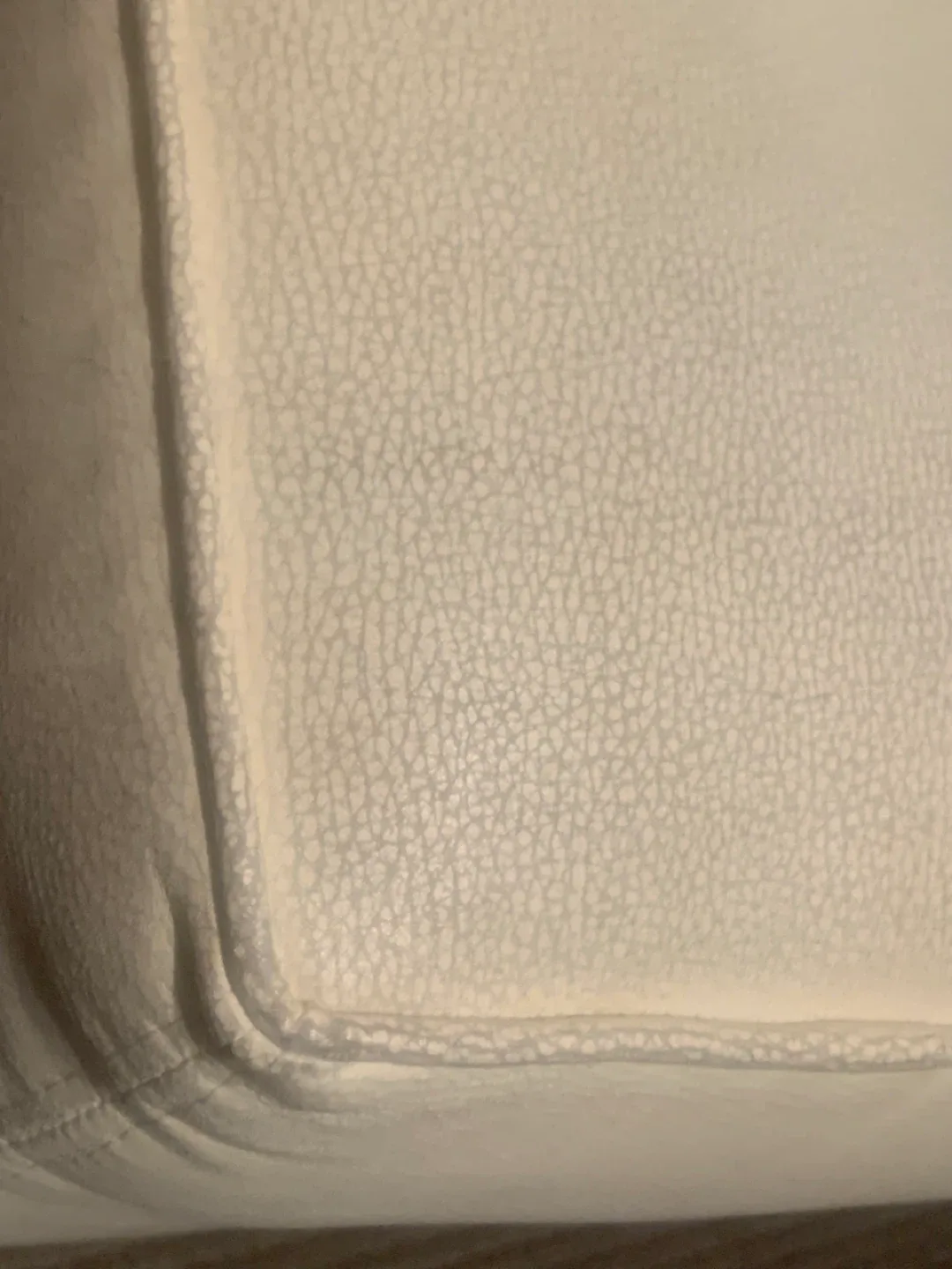 Cream Leather Ottoman image indicator(6)