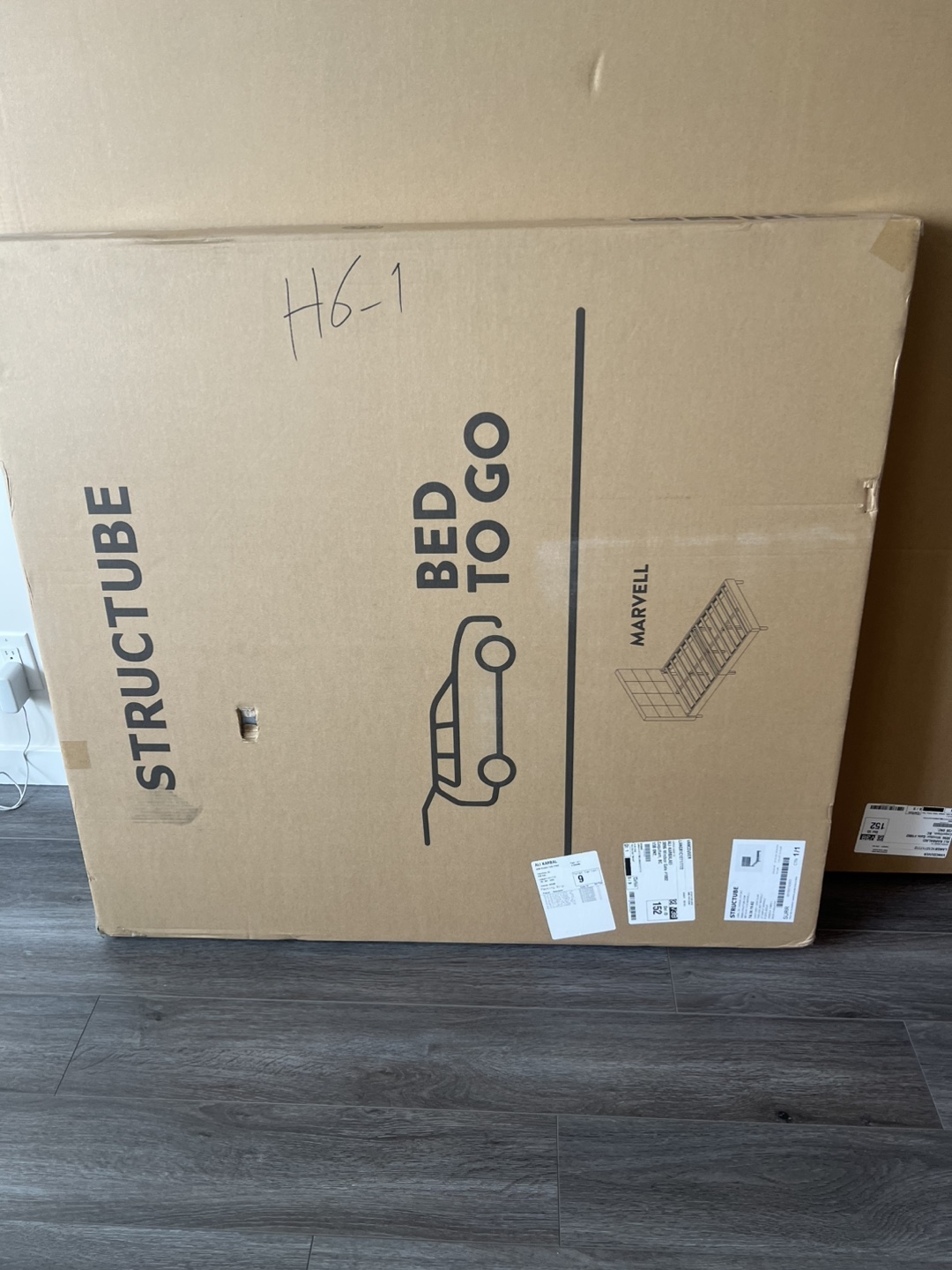 Brand New Twin Size Bed Frame – Still in Box (Never Opened) - photo 2