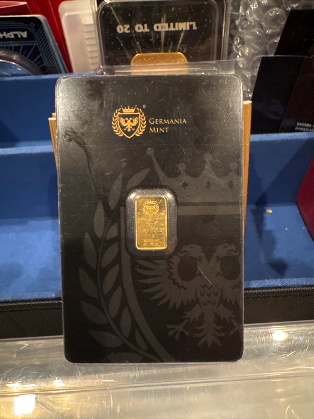 Germania Mint 1g Gold Bar