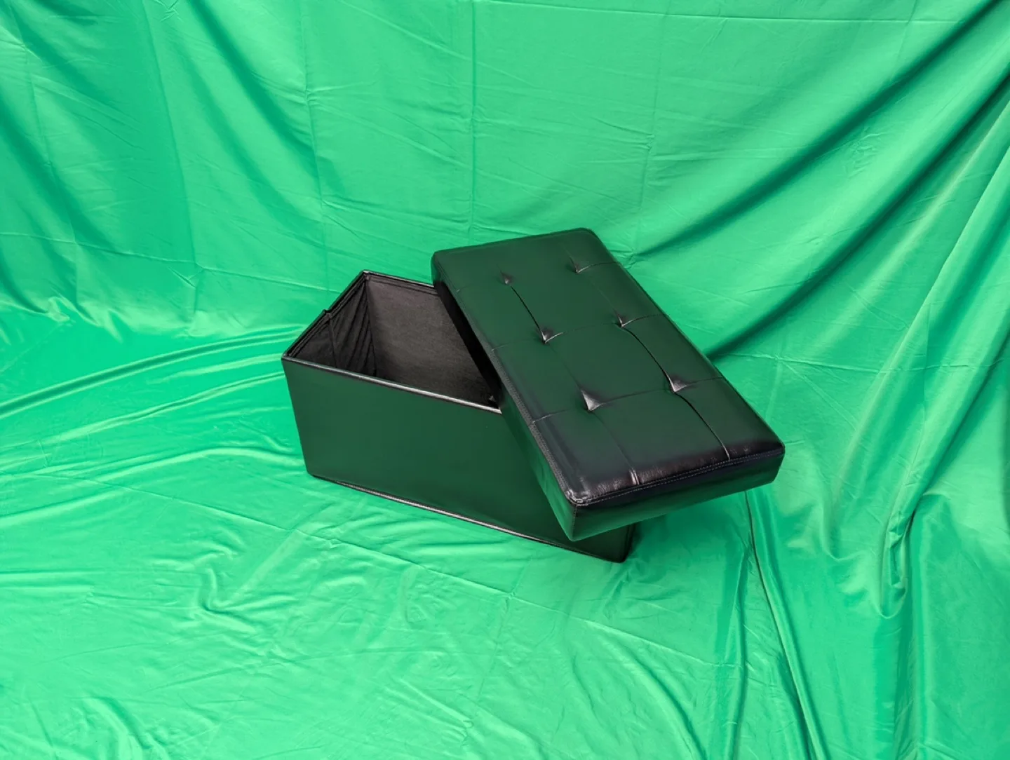 Black Storage Ottoman image indicator(2)