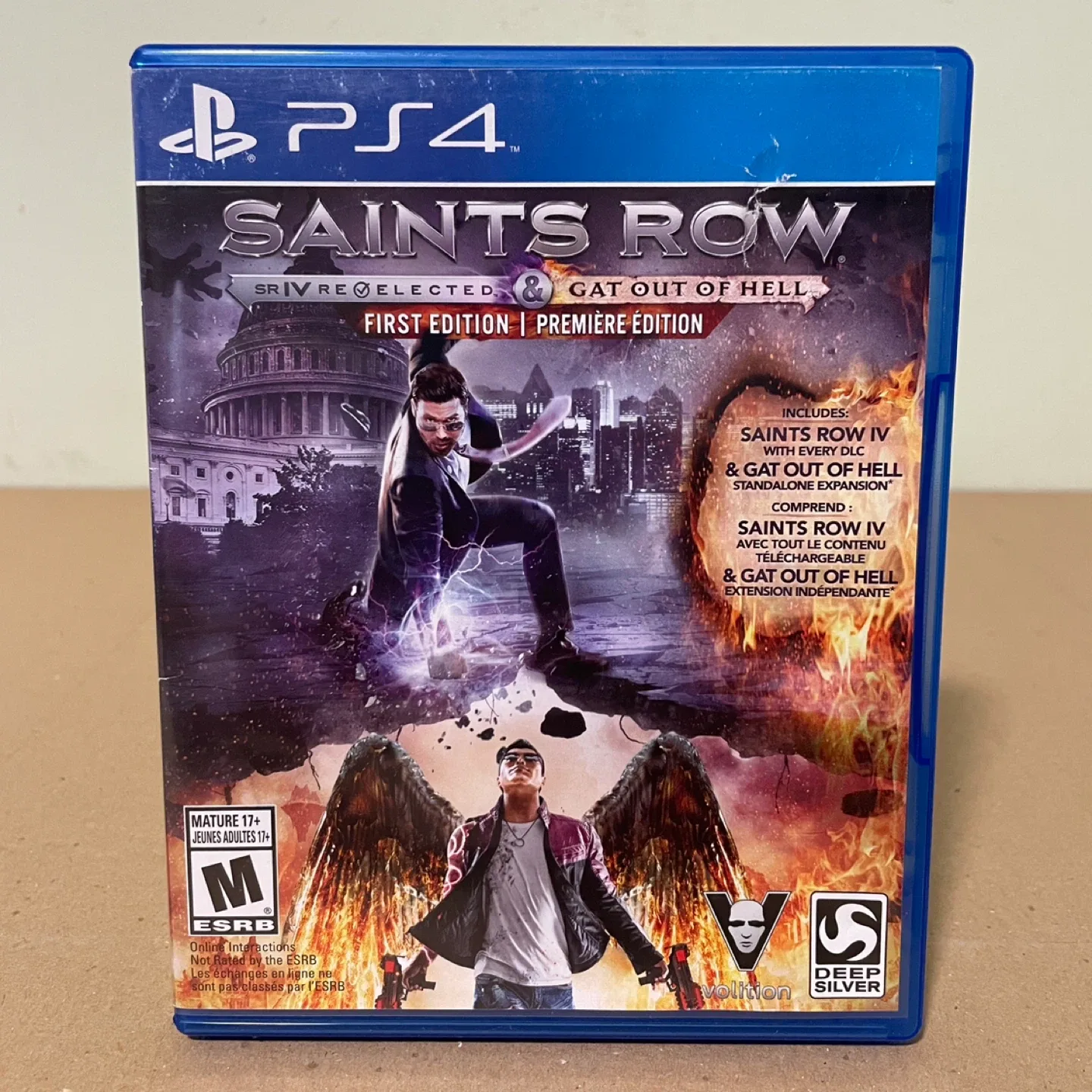 Saints Row IV: Re-Elected & Gat Out of Hell PS4 First Edition thumbnail