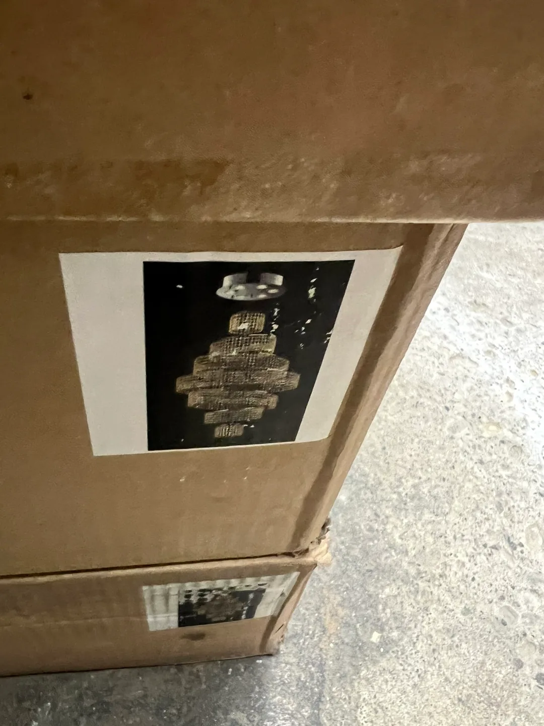 Modern twister crystal Chandelier new pack image indicator(2)