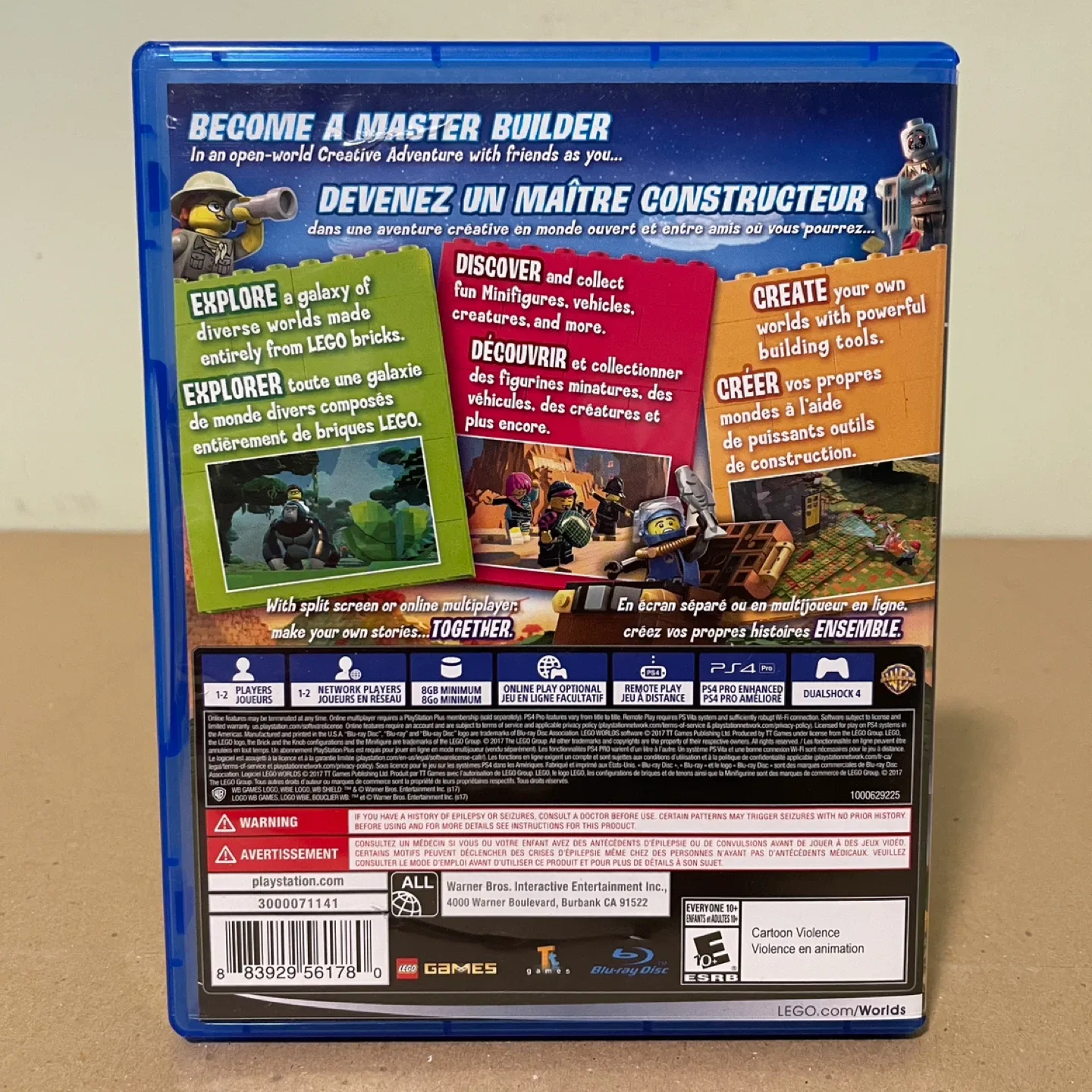 LEGO Worlds PS4 Game image indicator(3)