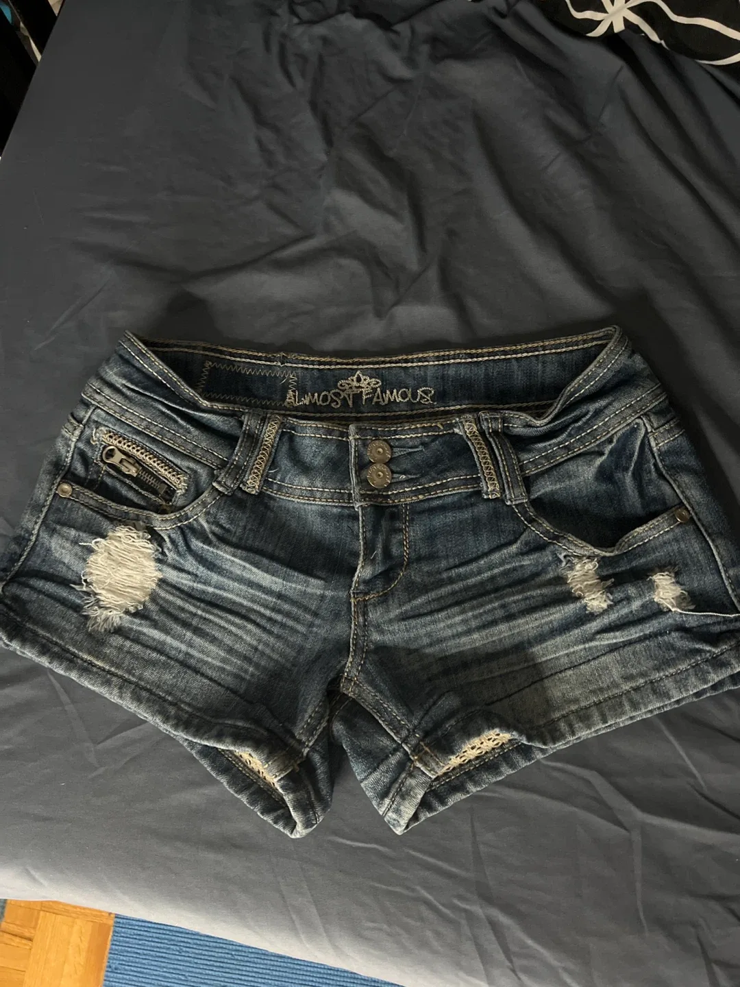 Almost Famous Denim Shorts - Size 5 thumbnail