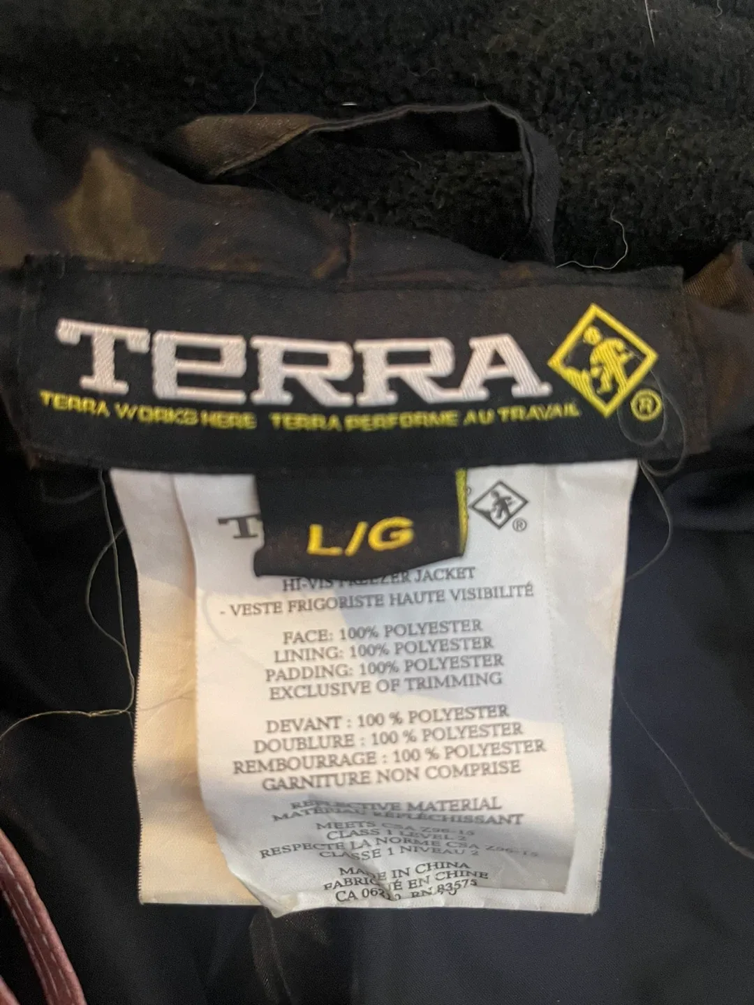 Terra Hi-Vis Freezer Jacket image indicator(4)