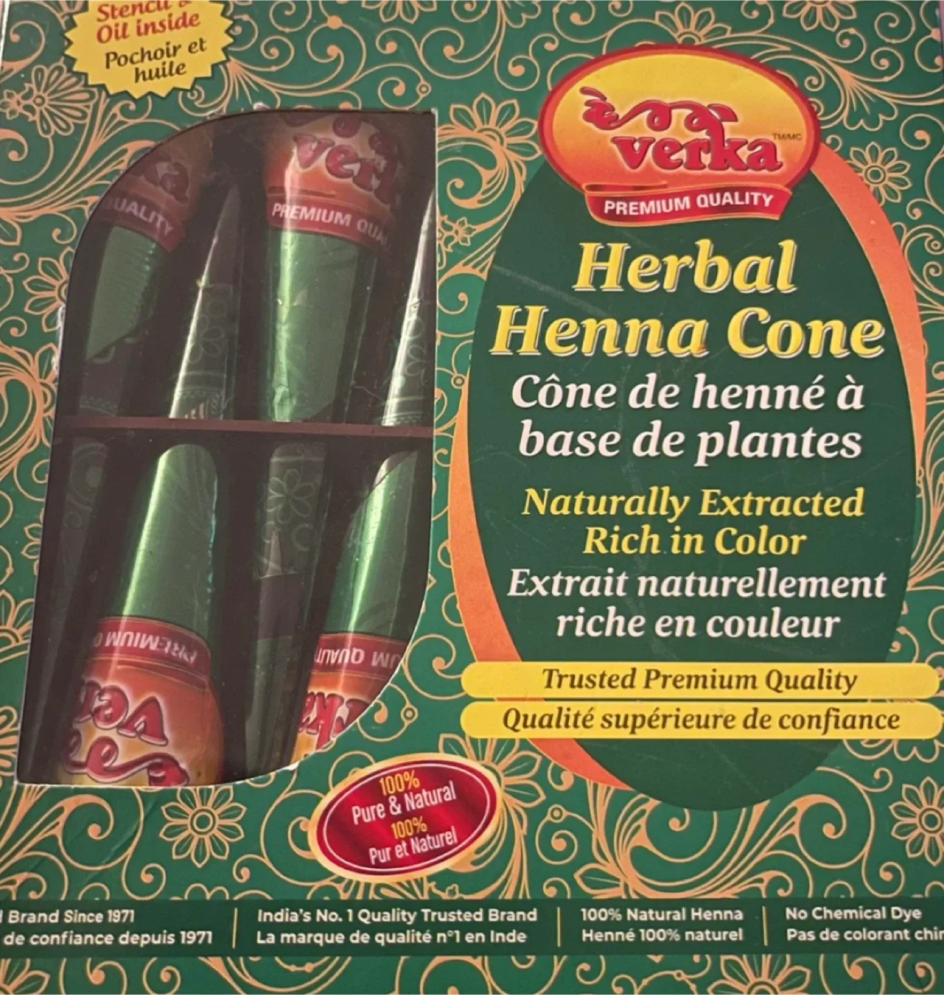 Verka Herbal Henna Cone thumbnail