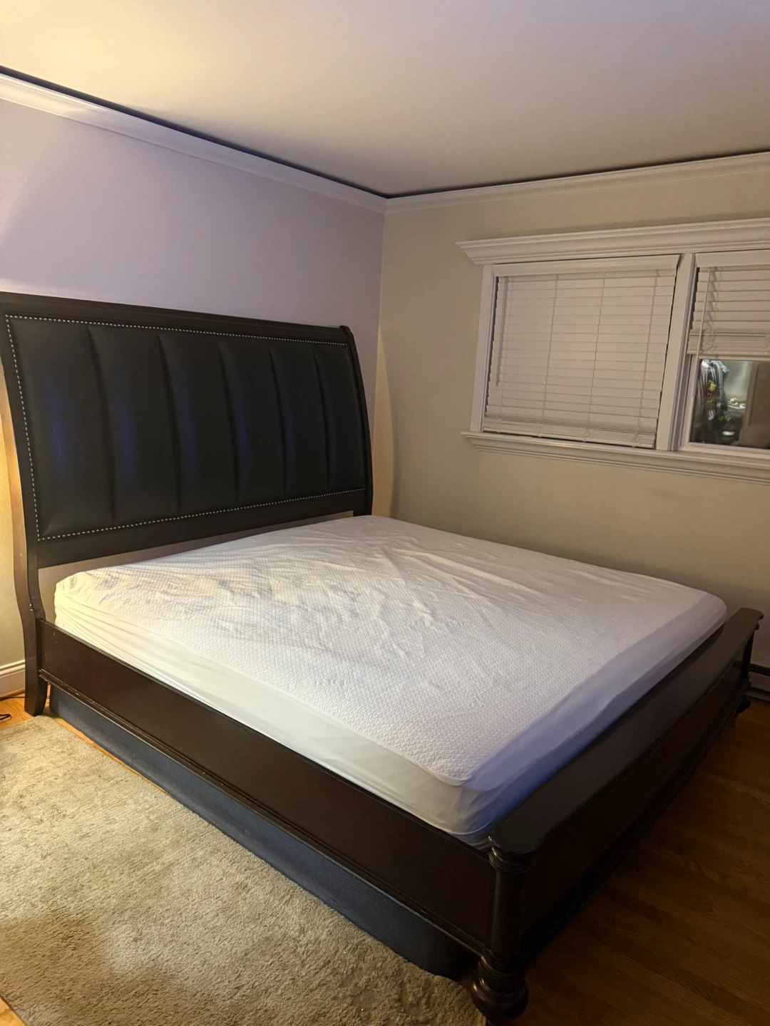King Size Bed Frame with Headboard - photo 5