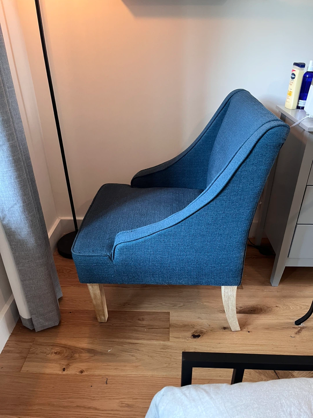 Blue Accent Chair - photo 4