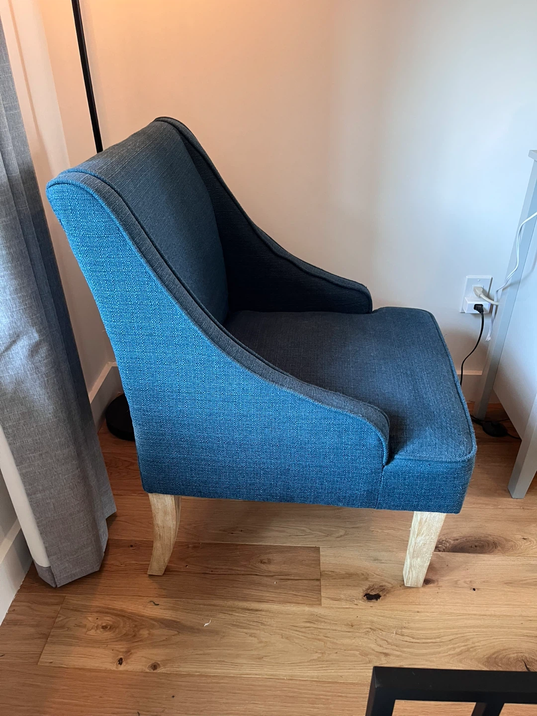 Blue Accent Chair - photo 2