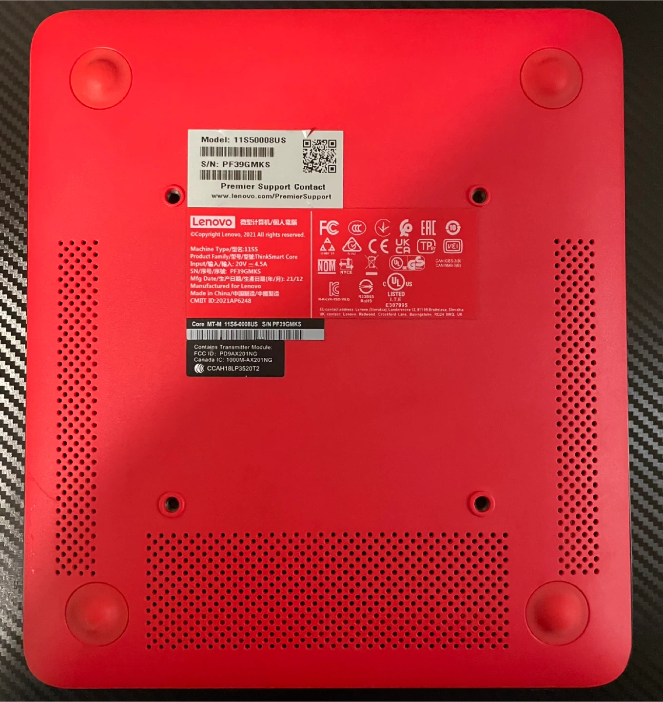 Lenovo ThinkCentre i5-1145G7E desktop server PC - photo 2