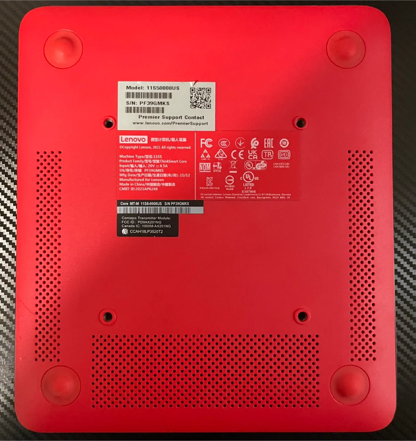 Lenovo ThinkCentre USFF i5-1145G7E desktop server PC image indicator(2)